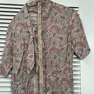 Straight outta Tennessee Williams vintage chiffon button to end